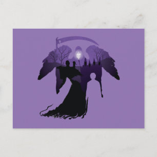 Harry Potter Death Silhouette Postcard
