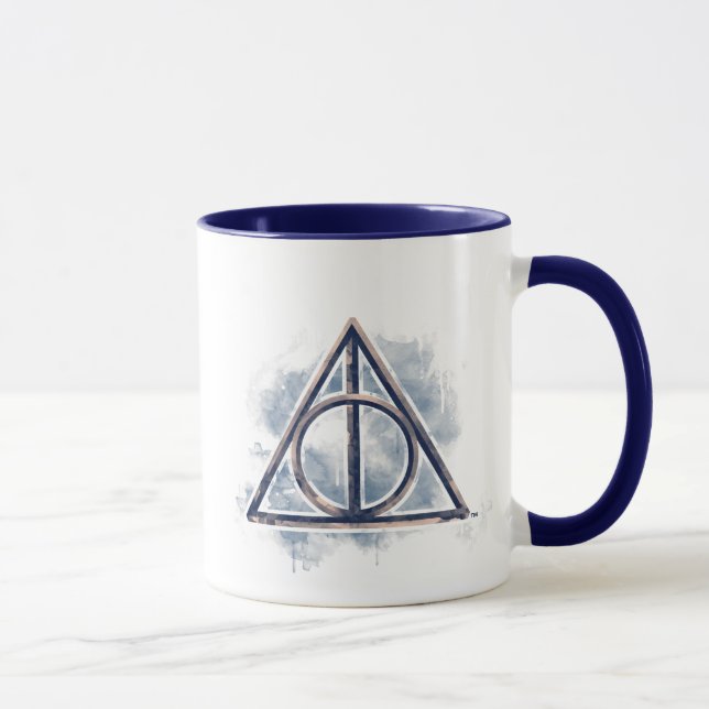 Harry Potter | Deathly Hallows Watercolor Mug (Right)
