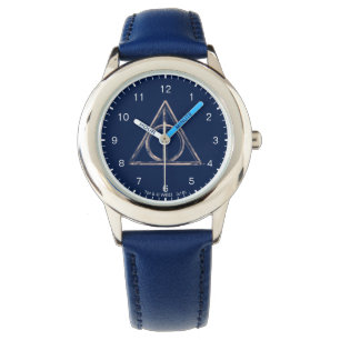 Harry Potter Deathly Hallows Watercolor Watch