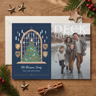 Harry Potter   Deck the Great Hall Photo Holiday Card