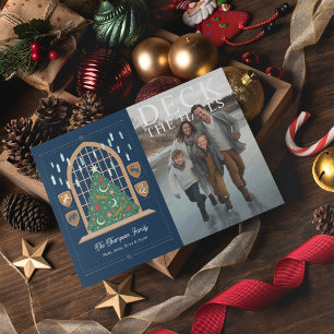 Harry Potter Deck the Great Hall Photo Holiday Card