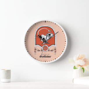 HARRY POTTER™ Delicate Sketch GRYFFINDOR™ Crest Clock