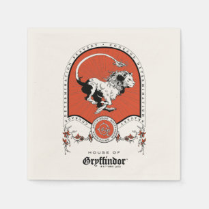 HARRY POTTER™   Delicate Sketch GRYFFINDOR™ Crest Napkin