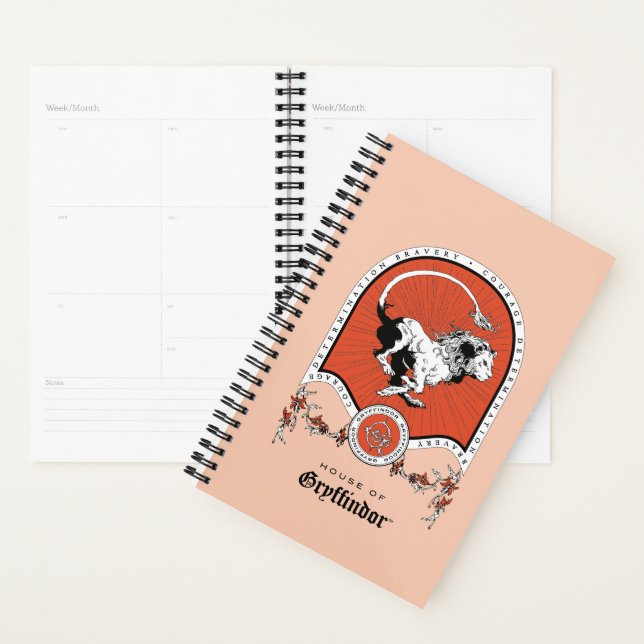 HARRY POTTER™ | Delicate Sketch GRYFFINDOR™ Crest Planner (Display)