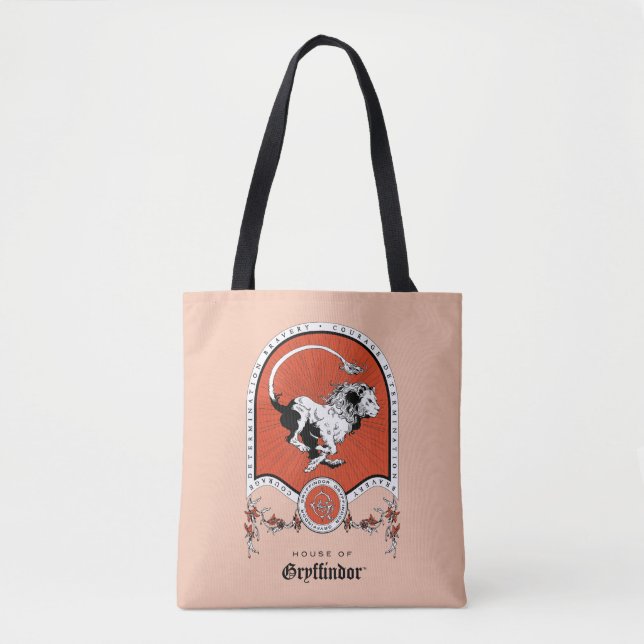 HARRY POTTER™ | Delicate Sketch GRYFFINDOR™ Crest Tote Bag (Front)