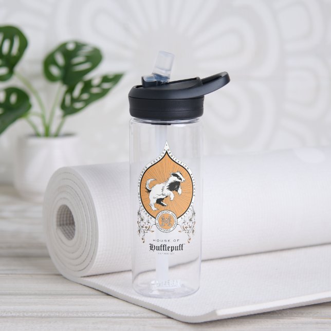 HARRY POTTER™ | Delicate Sketch HUFFLEPUFF™ Crest Water Bottle (Yoga)