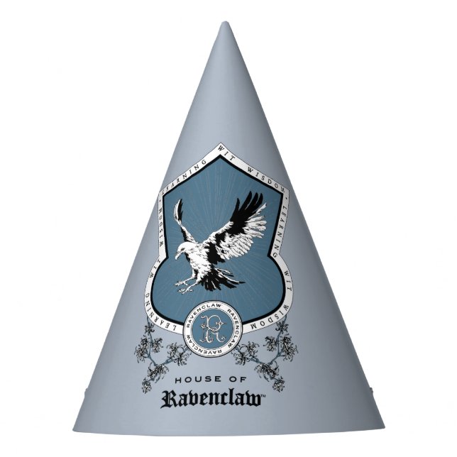 HARRY POTTER™ | Delicate Sketch RAVENCLAW™ Crest Party Hat (Front)