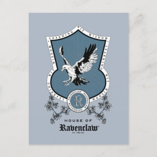 HARRY POTTER™ Delicate Sketch RAVENCLAW™ Crest Postcard