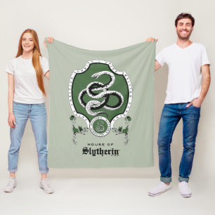 HARRY POTTER™ Delicate Sketch SLYTHERIN™ Crest Fleece Blanket