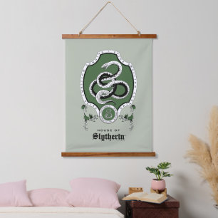 HARRY POTTER™   Delicate Sketch SLYTHERIN™ Crest Hanging Tapestry