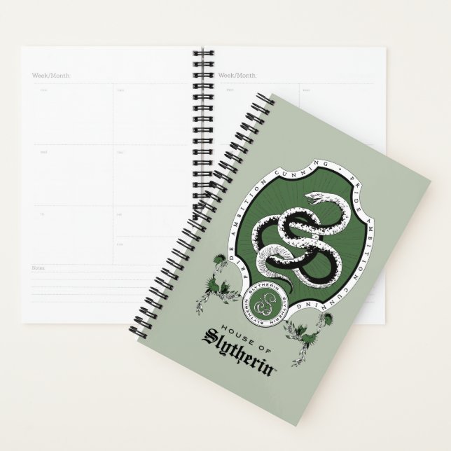 HARRY POTTER™ | Delicate Sketch SLYTHERIN™ Crest Planner (Display)