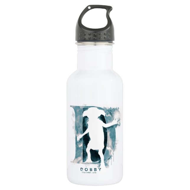 Harry Potter | Dobby Character Watercolor 532 Ml Water Bottle (Front)