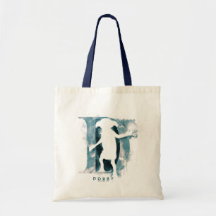 Harry Potter Dobby Character Watercolor Tote Bag