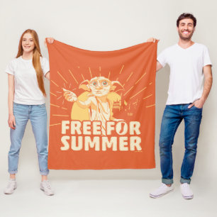 HARRY POTTER™   Dobby Free For Summer Fleece Blanket