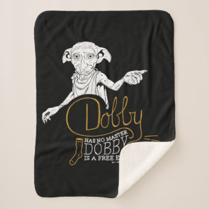 Harry Potter   Dobby Has No Master Sherpa Blanket