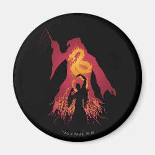Harry Potter   Dumbledore Silhouette Magnet
