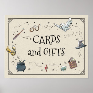 Harry Potter First Birthday Cards & Gifts Sign