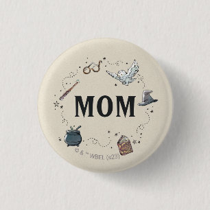 Harry Potter First Birthday Mum 3 Cm Round Badge