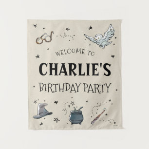 Harry Potter First Birthday Welcome Tapestry