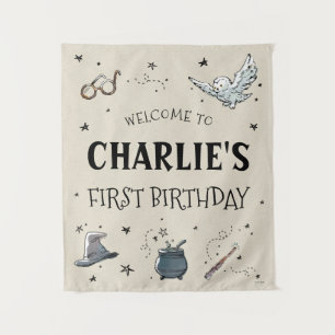 Harry Potter First Birthday Welcome Tapestry