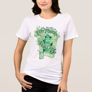Harry Potter Floo Powder Typography Graphic Tri-Blend Shirt