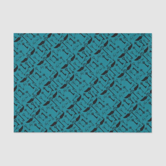 HARRY POTTER™ Flying Keys Pattern Tissue Paper (Front)