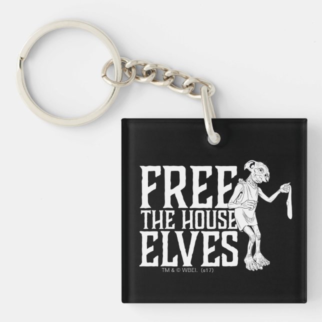 Harry Potter | Free The House Elves Key Ring (Front)