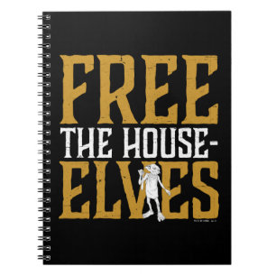 Harry Potter Free The House Elves Notebook
