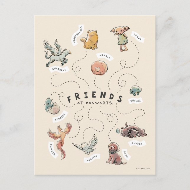 HARRY POTTER™ | Friends of Hogwarts Postcard (Front)