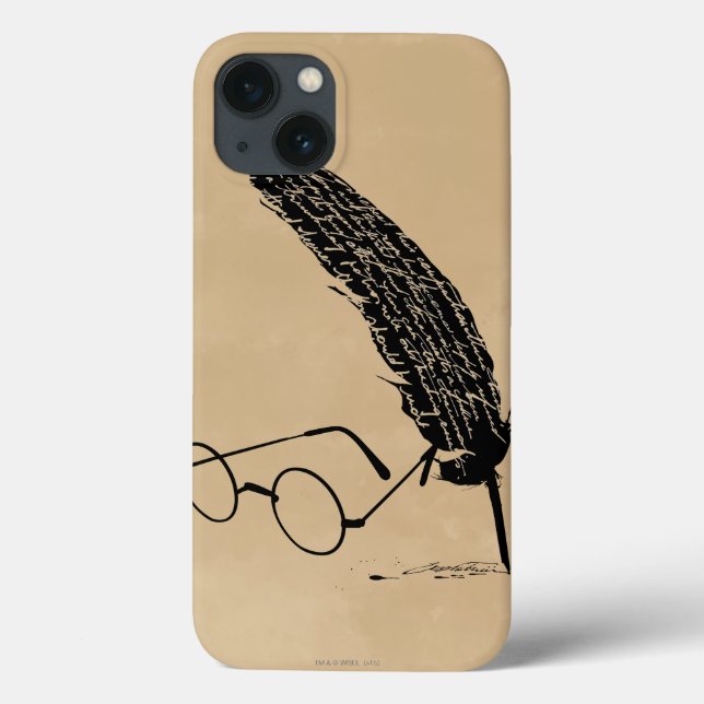 Harry Potter | Glasses And Quill Case-Mate iPhone Case (Back)