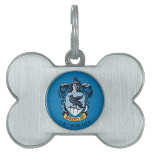 Harry Potter Gothic Ravenclaw Crest Pet ID Tag