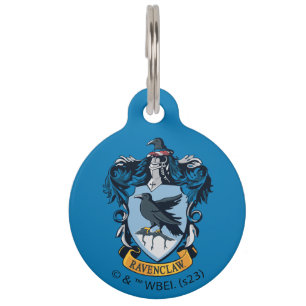 Harry Potter    Gothic Ravenclaw Crest Pet Tag