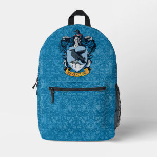 Harry Potter Gothic Ravenclaw Crest Printed Backpack