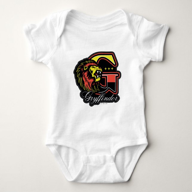 HARRY POTTER™ | GRYFFINDOR™ Athletic Badge Baby Bodysuit (Front)
