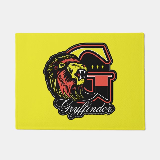 HARRY POTTER™ | GRYFFINDOR™ Athletic Badge Doormat (Front)