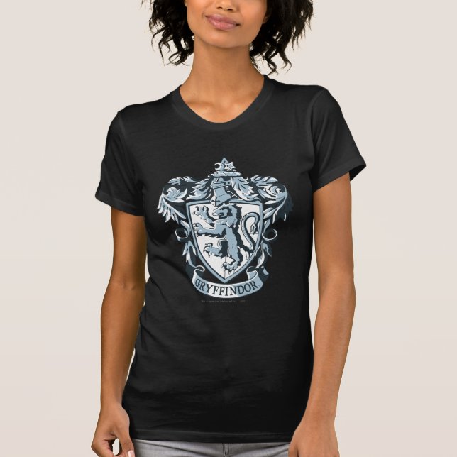 Harry Potter | Gryffindor Crest Blue T-Shirt (Front)