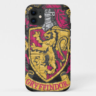 Harry Potter   Gryffindor Crest - Destroyed iPhone 11 Case