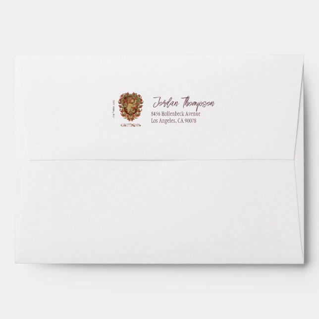 HARRY POTTER™ | GRYFFINDOR™ Crest Envelope (Back (Top Flap))