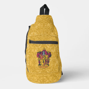 Harry Potter Gryffindor Crest Gold and Red Sling Bag