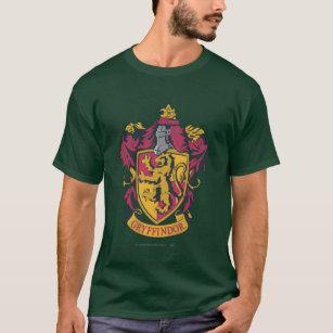 Harry Potter   Gryffindor Crest Gold and Red T-Shirt