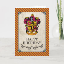 Harry Potter | Gryffindor Happy Birthday