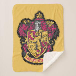 Harry Potter   Gryffindor House Crest Sherpa Blanket