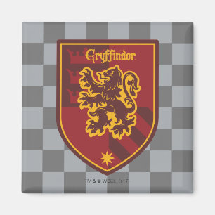 Harry Potter   Gryffindor House Pride Crest Magnet