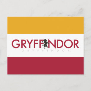 Harry Potter Gryffindor House Pride Crest Postcard