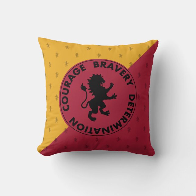 Harry Potter | GRYFFINDOR™ House Traits Graphic Cushion (Front)
