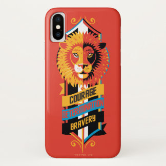 Harry Potter | GRYFFINDOR™ House Traits Sigil iPhone X Case