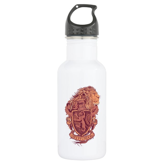 Harry Potter | Gryffindor Lion Crest 532 Ml Water Bottle (Front)