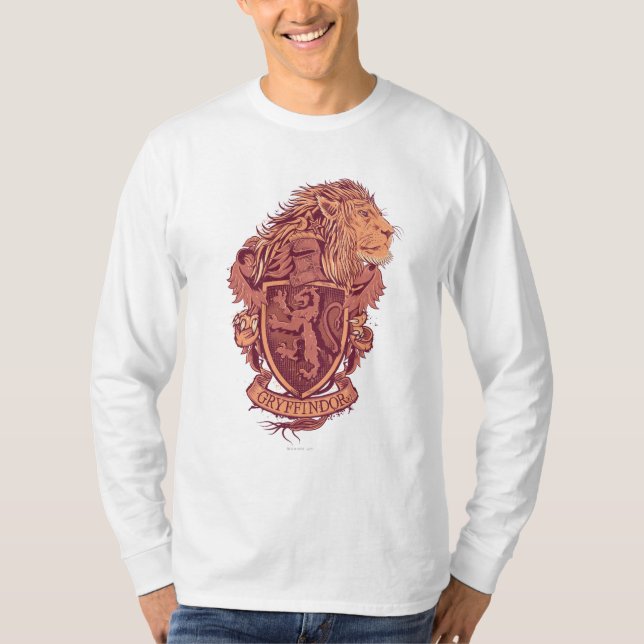 Harry Potter | Gryffindor Lion Crest T-Shirt (Front)