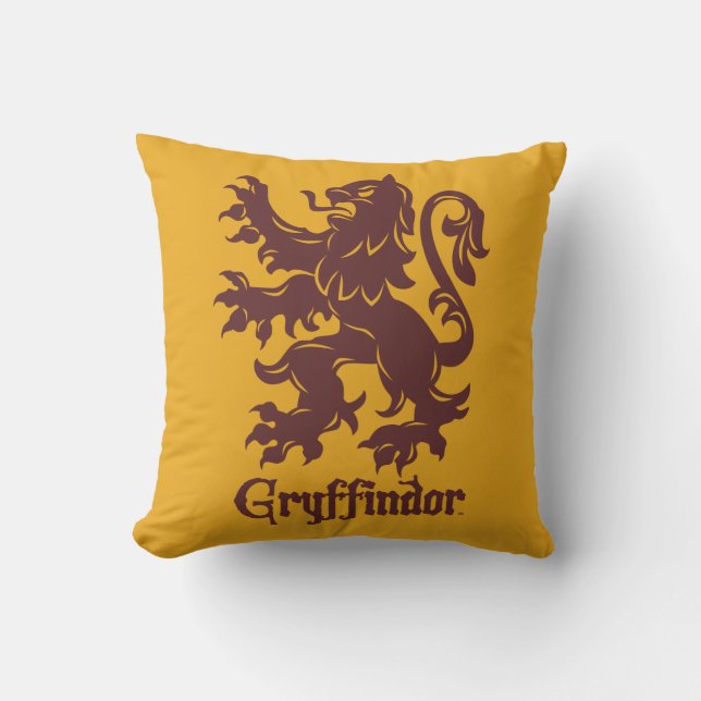 Harry Potter | Gryffindor Lion Graphic Cushion (Front)