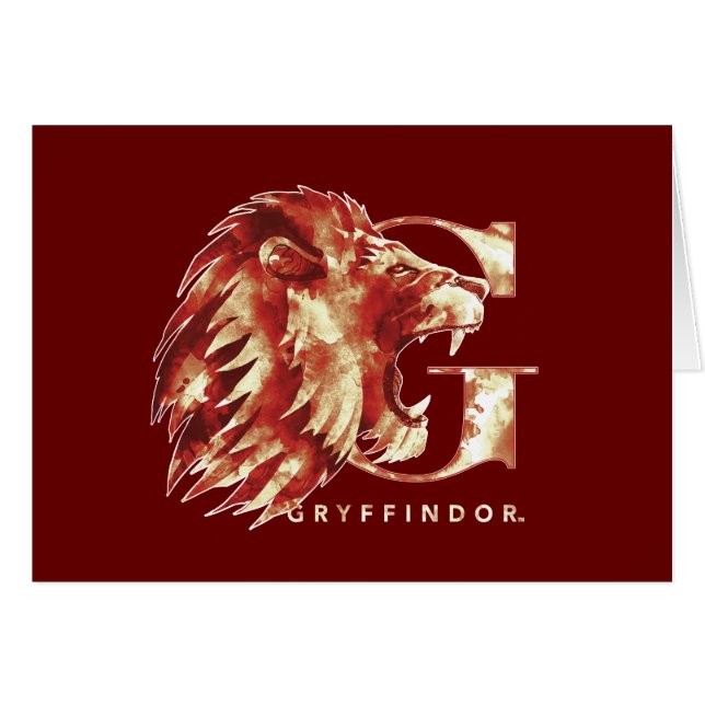 Harry Potter | GRYFFINDOR™ Lion Watercolor (Front Horizontal)